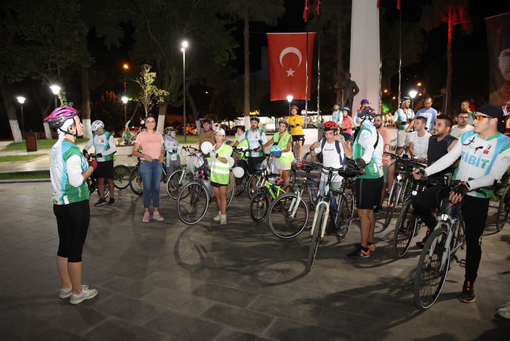 Avrupa Hareketlilik Haftası Tire'de bisiklet sürüşü büyük ilgi gördü