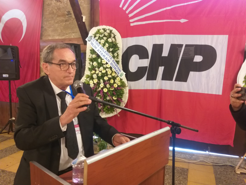CHP Tire İlçe Başkanı Nejat Bozkurt'un Cumhuriyet Bayramı mesajı